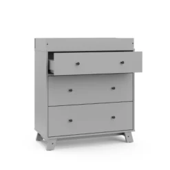 Storkcraft Beckett 3 Drawer Dresser With Changing Topper - Pebble Gray -DreamNest Store GUEST e2f8b56e 3b28 438c ab95 79cf7e75bb07