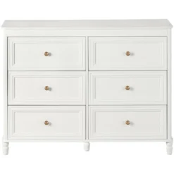 Little Seeds Piper 6 Drawer Dresser With Solid Wood Spindle Feet -DreamNest Store GUEST e2ff842a 7480 4d4a 9401 1783849971c6