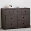 Simmons Kids' Monterey 7 Drawer Dresser With Interlocking Drawers
