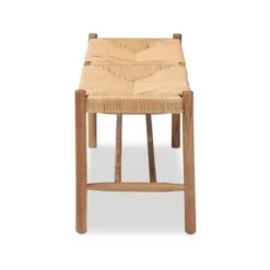 Saura Oak Wood Hemp Dining Bench Brown - Baxton Studio 12 Saura Oak Wood Hemp Dining Bench Brown - Baxton Studio -DreamNest Store GUEST e3f3ac39 8a7c 4a6c a12d f25b0d9bcdb5