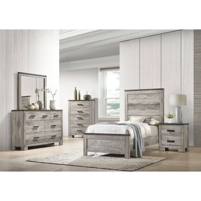 3pc Adam Panel Bedroom Set Gray - Picket House Furnishings 4 3pc Adam Panel Bedroom Set Gray - Picket House Furnishings - Image 4