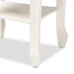 Eliya Wood 2 Drawer Nightstand White - Baxton Studio 14 Eliya Wood 2 Drawer Nightstand White - Baxton Studio -DreamNest Store GUEST e49f4074 0d2f 482b 8464 21eac6f2d413