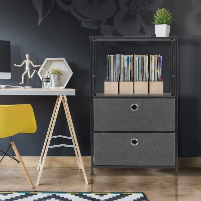 Sorbus Drawer Nightstand Shelf For Bedroom Home And Office Black 1 Sorbus Drawer Nightstand Shelf For Bedroom Home And Office Black