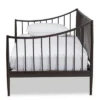 Full Rupert Vintage Industrial Metal Daybed Black - Baxton Studio