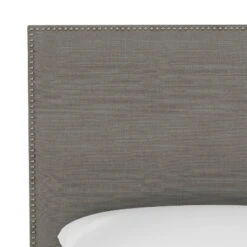 King Bella Nail Button Border Headboard Gray Linen/Pewter - Skyline Furniture 7 King Bella Nail Button Border Headboard Gray Linen/Pewter - Skyline Furniture -DreamNest Store GUEST e5813a3f 5f11 4995 bd4d 5e5e0a9b69db