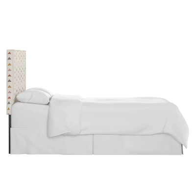 French Seam Slipcover Headboard Peak Mustard - Cloth & Company 2 French Seam Slipcover Headboard Peak Mustard - Cloth & Company - Image 2