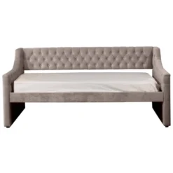 Twin Jaylen Upholstered Daybed Silver Fabric - Hillsdale Furniture -DreamNest Store GUEST e847d63a e86e 40d2 8a35 965fdc8dc499