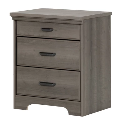 Flexible Nightstand With Charging Station And Drawers - South Shore 8 Flexible Nightstand With Charging Station And Drawers - South Shore - Image 8