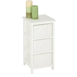Honey-Can-Do 3 Drawer Chest White