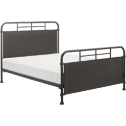 Tavor Industrial Metal Bed - Finch