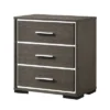 23" Escher Nightstand Gray Oak - Acme Furniture