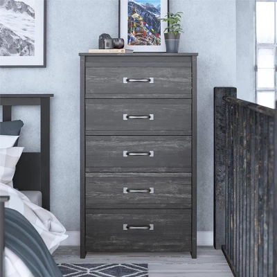 Dandrea 5 Drawer Dresser - Room & Joy 1 Dandrea 5 Drawer Dresser - Room & Joy