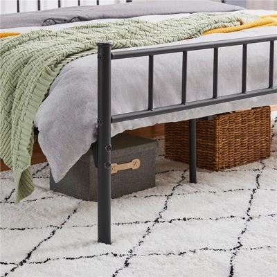 Yaheetech Basic Metal Bed Frame With Headboard And Footboard 3 Yaheetech Basic Metal Bed Frame With Headboard And Footboard - Image 3