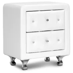 Stella Crystal Modern Nightstand - Baxton Studio 9 Stella Crystal Modern Nightstand - Baxton Studio -DreamNest Store GUEST ed8353f8 976b 446e b0f2 0b6fd12e02dd