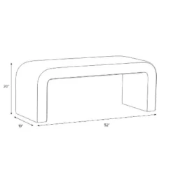 Colby Upholstered Bench - Skyline Furniture -DreamNest Store GUEST ee3b5c35 bcb3 4cd0 bfce 086c11470277