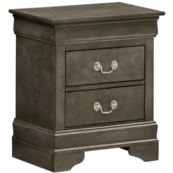 Passion Furniture Louis Philippe 2-Drawer Nightstand (24 In. H X 21 In. W X 16 In. D) 21 Passion Furniture Louis Philippe 2-Drawer Nightstand (24 In. H X 21 In. W X 16 In. D) -DreamNest Store GUEST eecdfe9f 8790 4676 ae32 1d3f2620fdfc