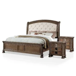 3pc Lellen Bedroom Set With 2 Nightstands Beige/Rustic Natural Tone - HOMES: Inside + Out 20 3pc Lellen Bedroom Set With 2 Nightstands Beige/Rustic Natural Tone - HOMES: Inside + Out -DreamNest Store GUEST efbb952f 35e2 405a b43f 98431f040b87