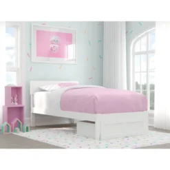 Boston Bed With Foot Drawer - AFI
