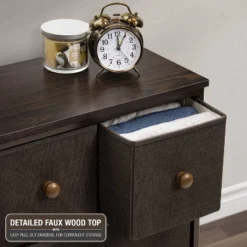 Sorbus Drawer Fabric Dresser For Bedroom Home And Office Brown -DreamNest Store GUEST f017f2aa d7bb 4e5e b1d8 3407f41317e6