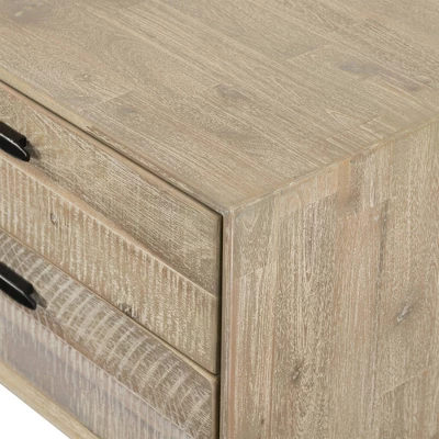 3pc Baly Bedroom Set Brushed - Armen Living 6 3pc Baly Bedroom Set Brushed - Armen Living - Image 6