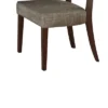 Se Of 2 20" Drake Dining Chairs Gray Fabric/Espresso - Acme Furniture