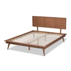 King Karine Finished Wood Platform Bed Brown - Baxton Studio -DreamNest Store GUEST f18ea6d1 2eae 4548 80e7 d3c7ca541f59