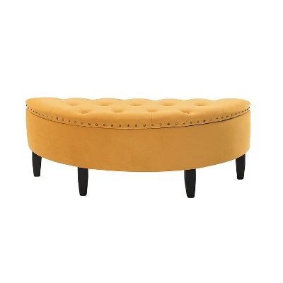 Caspar Storage Bench With Solid Wood Legs | ARTFUL LIVING DESIGN 8 Caspar Storage Bench With Solid Wood Legs | ARTFUL LIVING DESIGN - Image 8