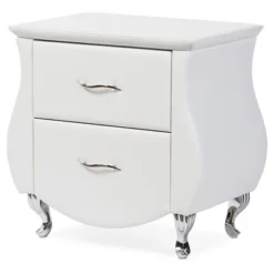 Erin Modern And Contemporary Faux Leather Upholstered Nightstand - Baxton Studio -DreamNest Store GUEST f1d76663 a351 4e7c b1b7 c930096b3654