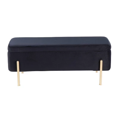 44" Daniella Storage Bench - LumiSource 4 44" Daniella Storage Bench - LumiSource - Image 4