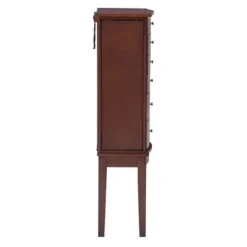 Francesca Jewelry Armoire Merlot Brown - Powell Company -DreamNest Store GUEST f20f052f 6366 49a0 a868 3a532cb0b78e
