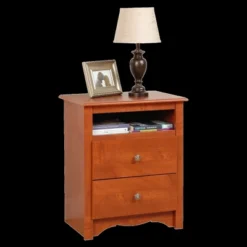 Prepac Open Shelf Nightstand Cherry - Monterey 13 Prepac Open Shelf Nightstand Cherry - Monterey -DreamNest Store GUEST f29a9331 5c5e 4d4e ad66 1c6cdd0b5ab5