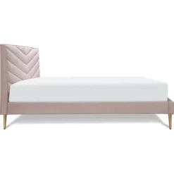 Sidney Upholstered Platform Bed - Adore Decor -DreamNest Store GUEST f33d8b52 27ff 472c 81f1 c8a09cad460d