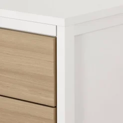 Munich 6 Drawer Double Dresser White/Soft Elm - South Shore -DreamNest Store GUEST f3dfa85e d72e 447f 96a7 e67169343c39