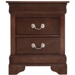 Passion Furniture Louis Philippe 2-Drawer Nightstand (24 In. H X 21 In. W X 16 In. D) 20 Passion Furniture Louis Philippe 2-Drawer Nightstand (24 In. H X 21 In. W X 16 In. D) -DreamNest Store GUEST f4999efd 91c5 4406 a432 5d9362826928