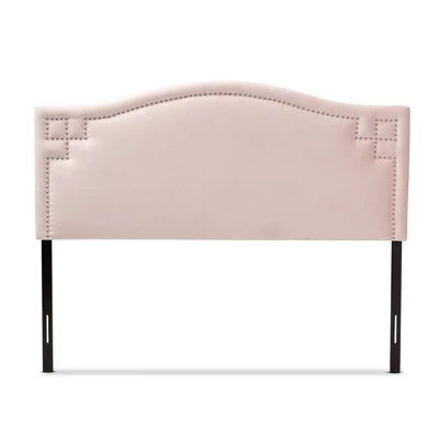 Aubrey Velvet Headboard - Baxton Studio 1 Aubrey Velvet Headboard - Baxton Studio