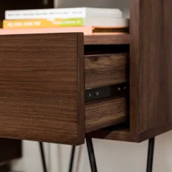 Amal Modern Single Drawer Hairpin Leg Nightstand - Saracina Home -DreamNest Store GUEST f5e1bfe7 0f36 4f58 a97e 87892612d616