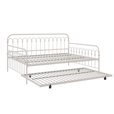 Twin Bright Pop Metal Daybed With Roll Out Trundle - Novogratz 6 Twin Bright Pop Metal Daybed With Roll Out Trundle - Novogratz - Image 6