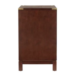 Borden Campaign 3-Drawer Nightstand - Inspire Q -DreamNest Store GUEST f7136b3c 8141 4e20 ac97 57c7b2b2cf45