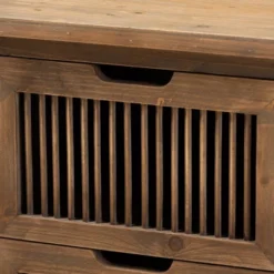 Clement 2 Drawer Wood Spindle Nightstand Brown - Baxton Studio 10 Clement 2 Drawer Wood Spindle Nightstand Brown - Baxton Studio -DreamNest Store GUEST f7bc5cbd 895e 45fa a4d0 e253700615d9