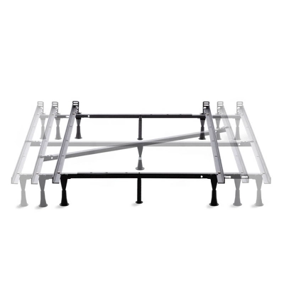 Adjustable Metal Bed Frame With Center Support & Glides - Brookside 5 Adjustable Metal Bed Frame With Center Support & Glides - Brookside - Image 5