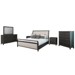 6pc Cindi Sleigh Bedroom Set Gray - Abbyson Living 37 6pc Cindi Sleigh Bedroom Set Gray - Abbyson Living -DreamNest Store GUEST fa758768 d475 45ce 825e 127af3bb7db1