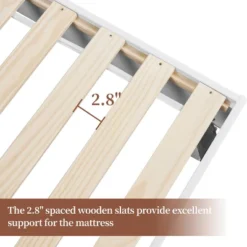 Yaheetech Wooden Bed Frame With Wood Slat Support 13 Yaheetech Wooden Bed Frame With Wood Slat Support -DreamNest Store GUEST fa86b191 4a99 47bb 94ee 9f86376f3c4e