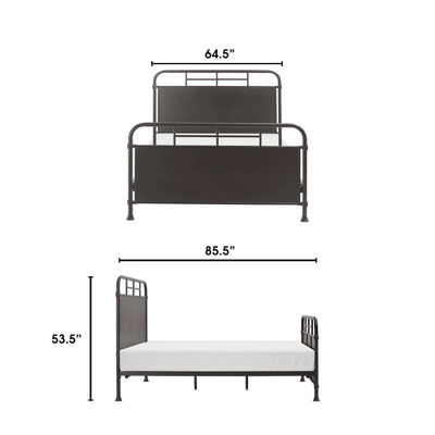 Tavor Industrial Metal Bed - Finch 12 Tavor Industrial Metal Bed - Finch - Image 12
