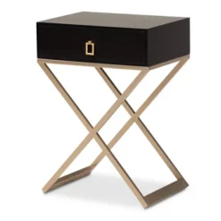 1 Drawer Patricia Brass Tone Metal Nightstand - Baxton Studio 18 1 Drawer Patricia Brass Tone Metal Nightstand - Baxton Studio -DreamNest Store GUEST fa958dc3 520c 4786 9f59 296afb8af995