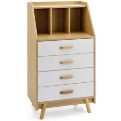 Costway 3-Cube Chest Of Drawers Storage Organizer 4-Drawer Dresser With Countertop 20 Costway 3-Cube Chest Of Drawers Storage Organizer 4-Drawer Dresser With Countertop -DreamNest Store GUEST fad77985 c62b 4ba9 bc16 76ea1af78310