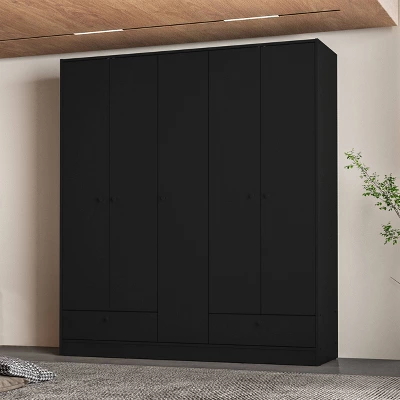 Denmark 5 Door 2 Drawer Wardrobe - Polifurniture 6 Denmark 5 Door 2 Drawer Wardrobe - Polifurniture - Image 6