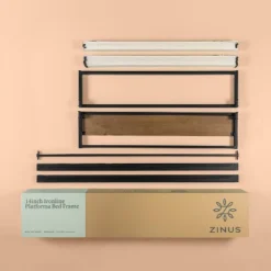 Suzanne Platform Bed Frame Without Headboard Black - Zinus -DreamNest Store GUEST fb3d8ddc 5051 436c a357 91d1ad955718