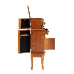 Marie Jewelry Armoire Oak - Powell Company -DreamNest Store GUEST fc080d4f ddd1 437c 91ee bc1ee9ab38cb