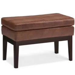 Bragg Small Ottoman Bench - WyndenHall -DreamNest Store GUEST fc1d8ed0 7baf 4489 b0e4 f19dd5e76c52
