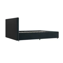 Rosalie Velvet Upholstered Bed W/Storage - Room & Joy -DreamNest Store GUEST fc71d25c e436 4092 8257 1f38c7df4fdd